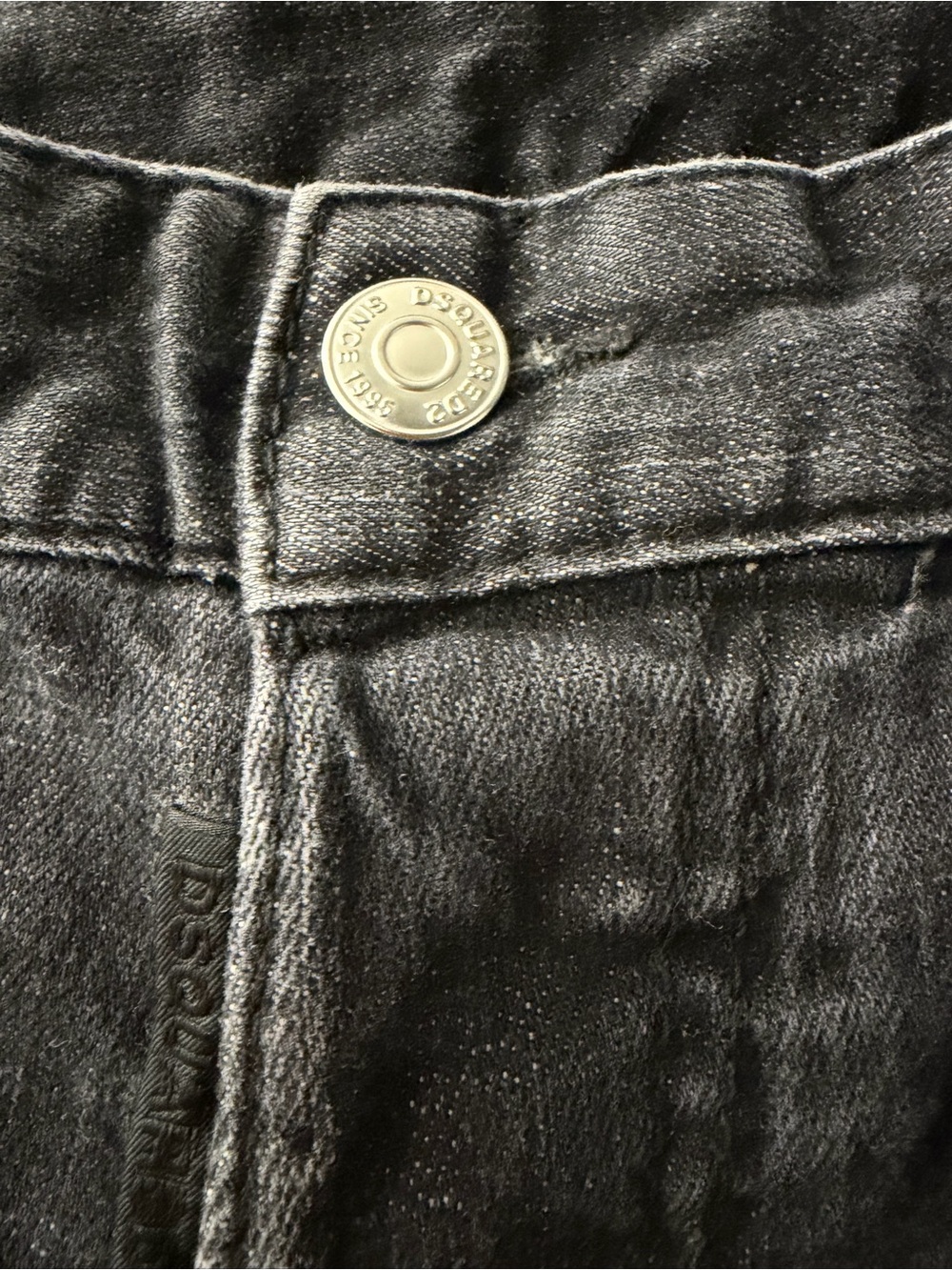 DSQUARED2 Black Distressed Skinny Jeans - Picture 4 of 11